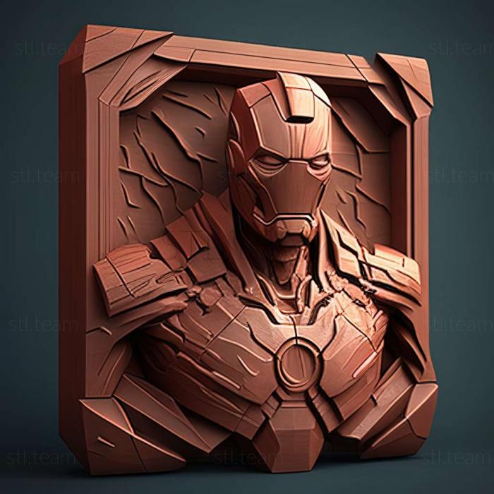 3D model Iron Man game (STL)